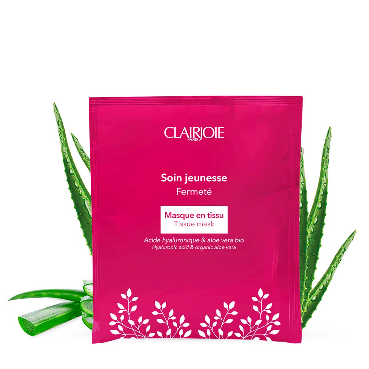 Clairjoie - Wholesale Skincare Face Mask - Pack of 10 Hyaluronic Acid Firming Fabric Masks  2
