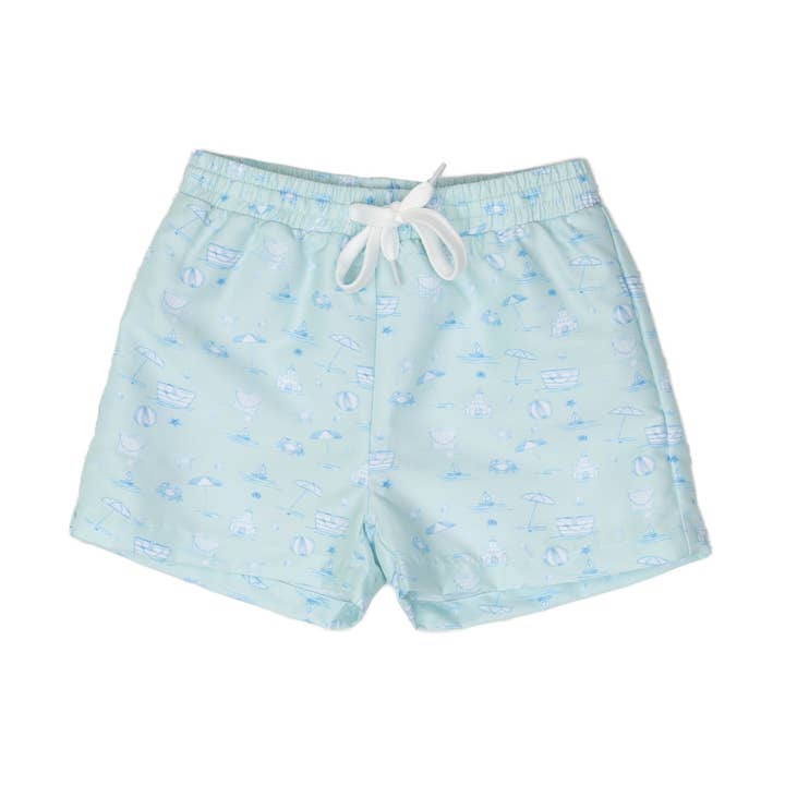 Boys Beach Days Trunk UPF50 for wholesale by The Oaks Apparel Company