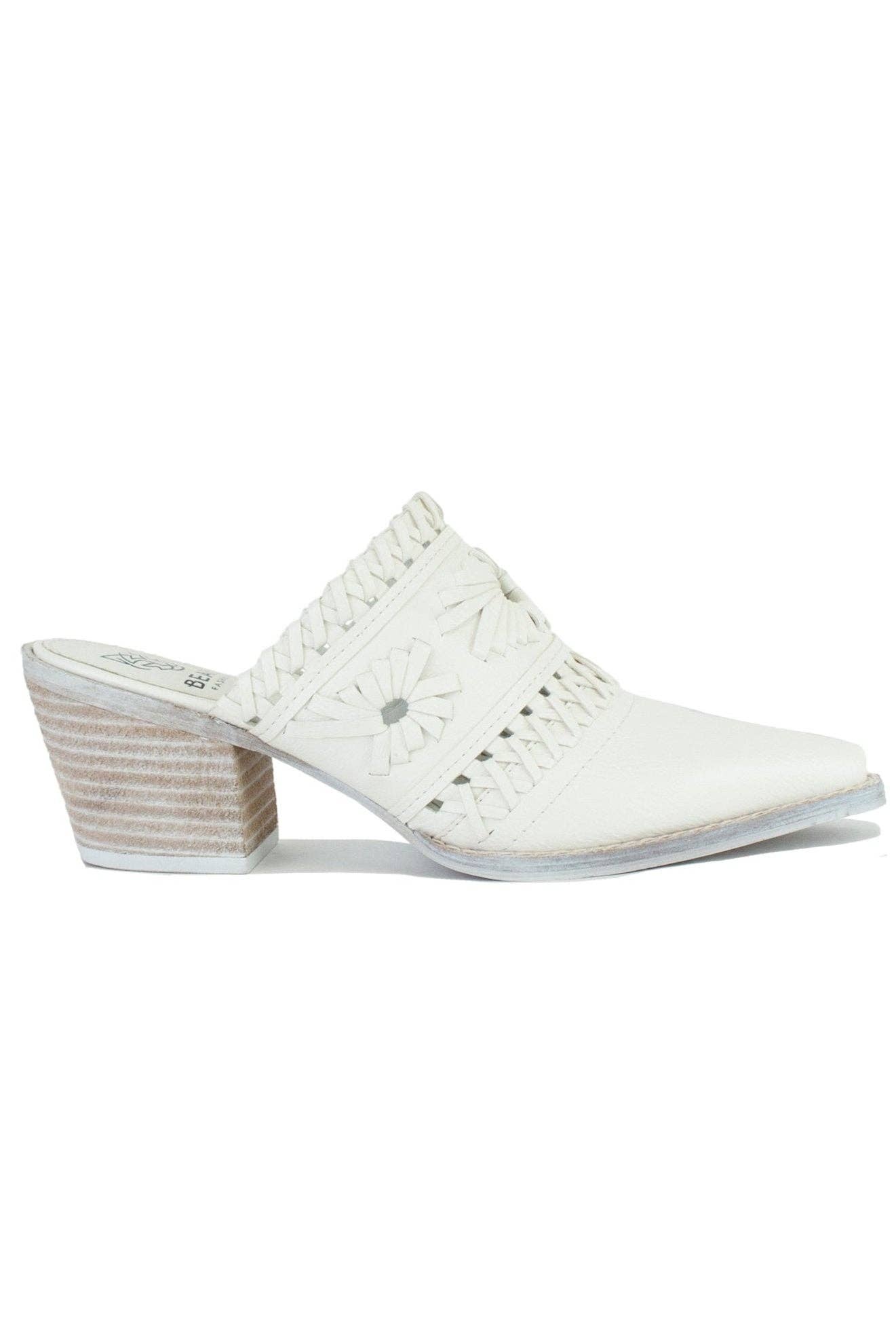 BEAST FASHION - Venta al por mayor Sandalias sin talón - Mujer - Mules de Tacón de Bloque Tejido TESSA-034