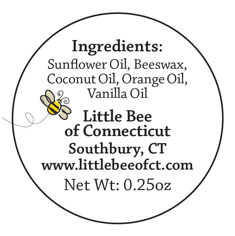 Little Bee of Connecticut - Wholesale Lip Balm - Beeswax Lip Balm – 0.25oz Moisturizing Care4