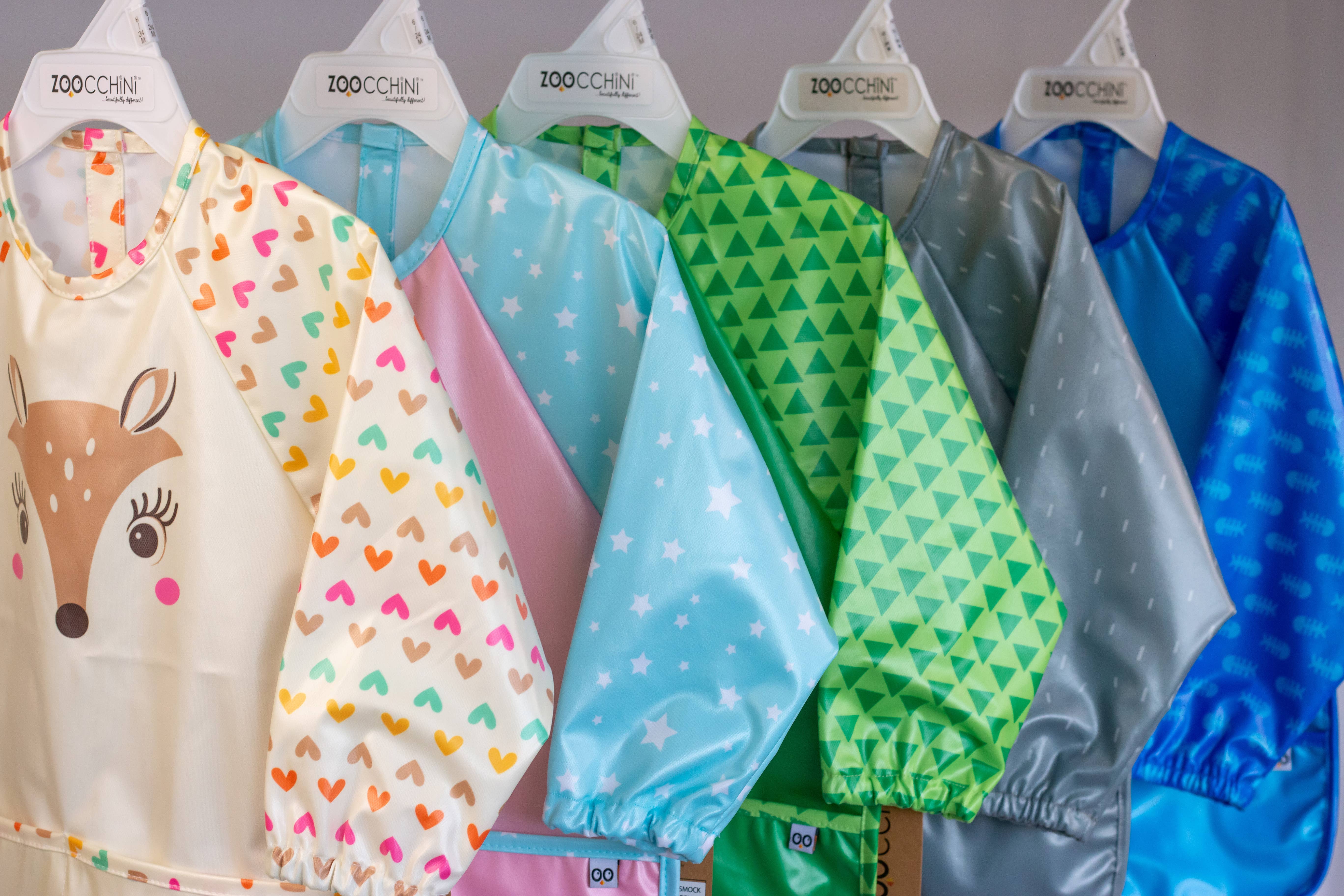 ZOOCCHINI – Engroshandel Hagesmæk - Baby – Ærmet Bib/Art Smock - Kai the Koala3