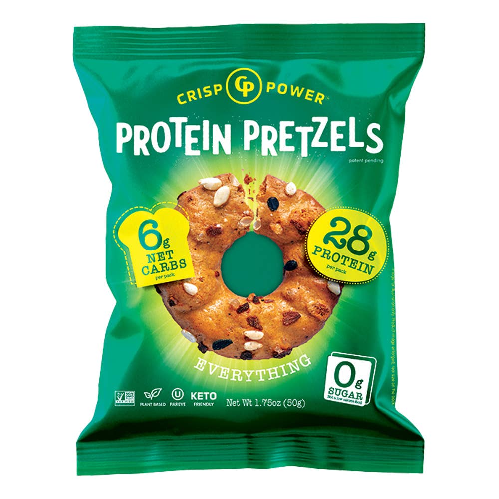 Crisp Power - Wholesale Pretzels - Protein Pretzel Everything1
