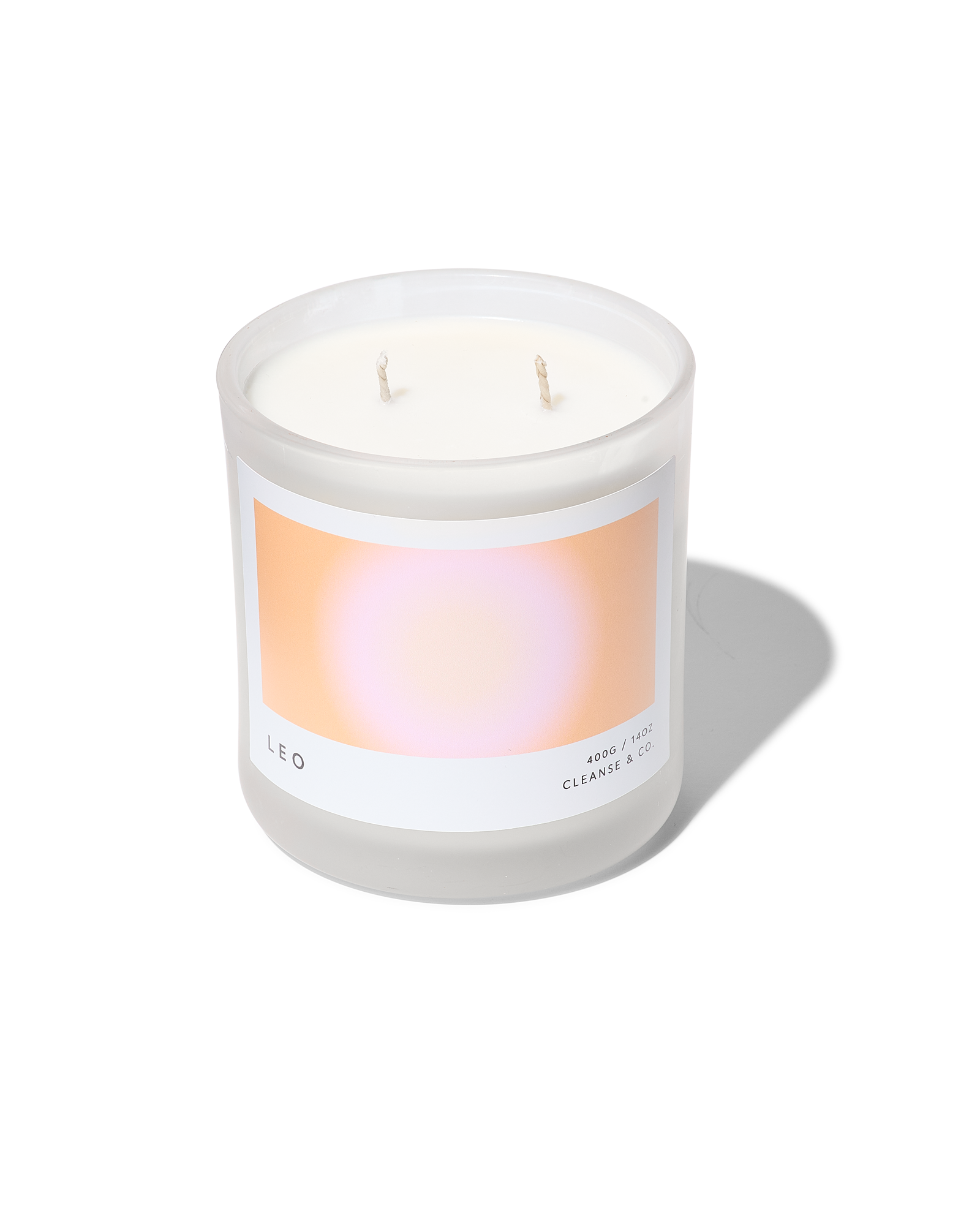 Cleanse & Co. - Wholesale Jar/filled candle - Leo - Zodiac Aura Candle0