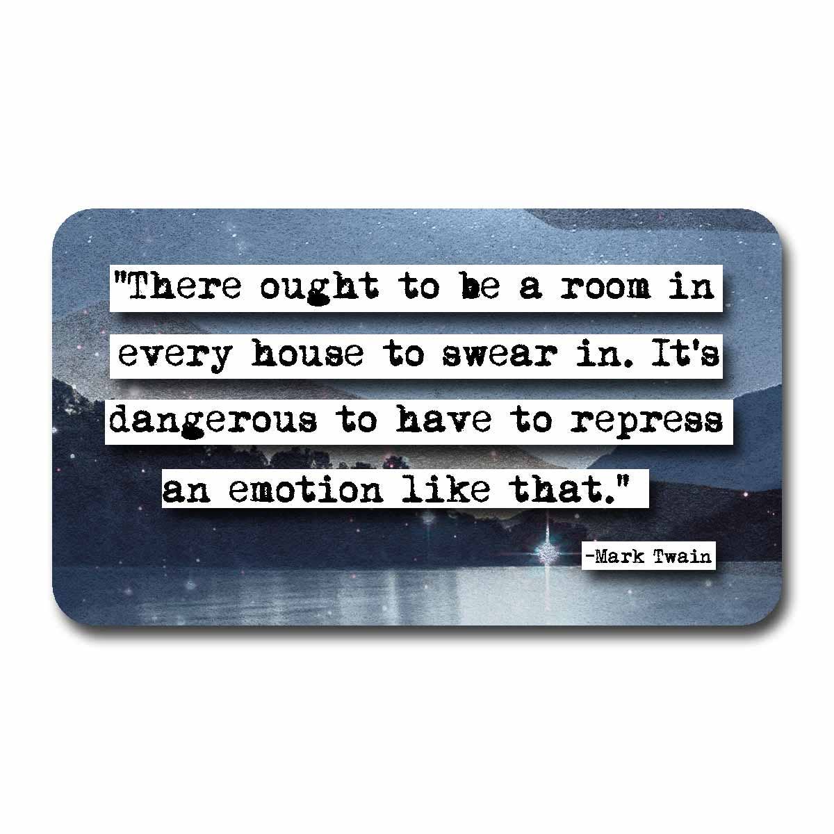 ChicalooKate - Vente Carte de vœux classique - Mark Twain - Mini cartes de citation Pocket Wisdom6