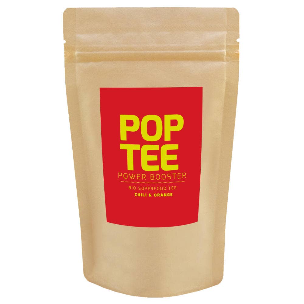 POP TEE - Wholesale Health/detox tea - Chili & Orange - Organic Superfood Tea6