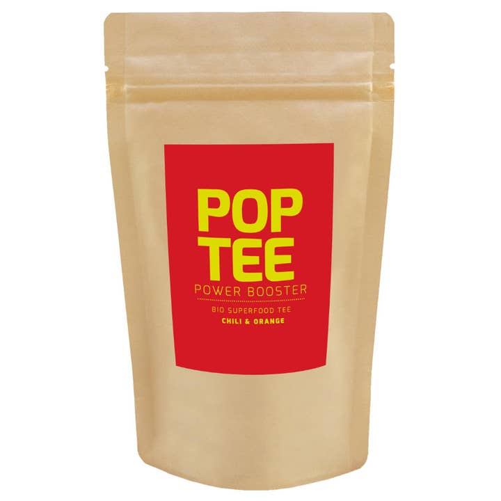 POP TEE - Wholesale Health/Detox Tea - Chili & Orange - Organic Superfood Tea6