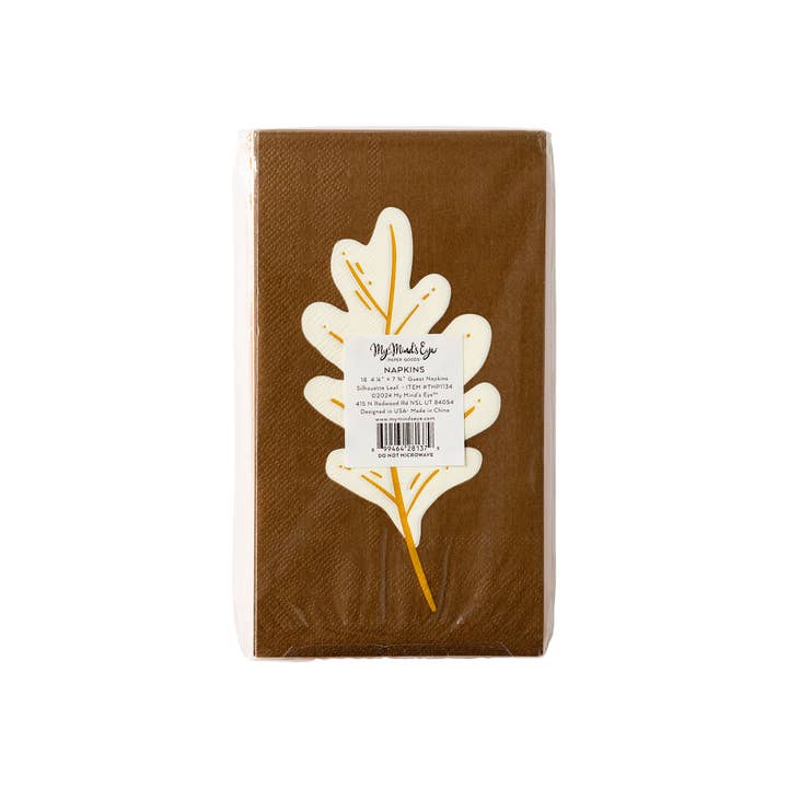 My Mind’s Eye - Wholesale Disposable Napkin - THP1134 - Oak Leaf Napkin Set