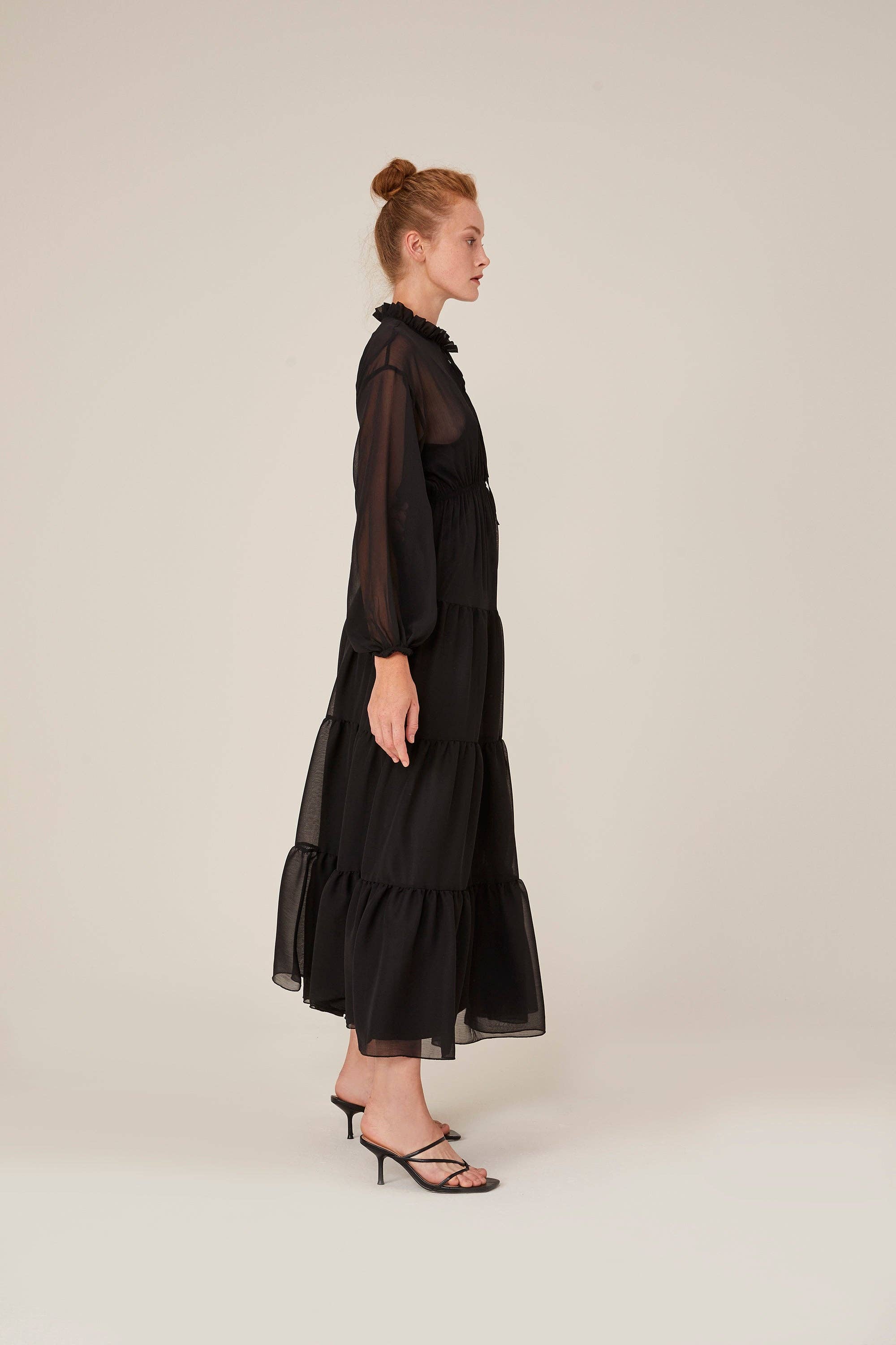 black Marseille-Black dress 🌿 for wholesale on Faire11