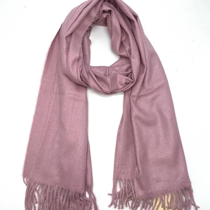 LINETA - Wholesale Scarf - Women's - SKY-88 Very Thick Plain Scarf14