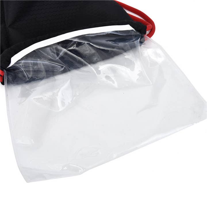 wandf - Wholesale Drawstring bag – Unisex - Waterproof Nylon Drawstring Backpack with Bottom Compartment6