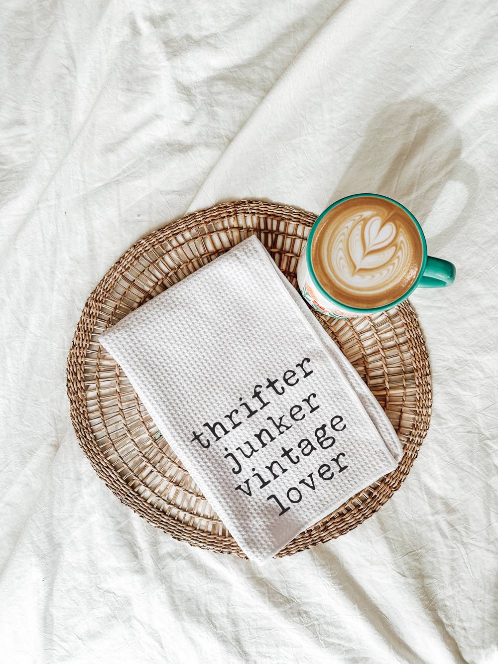 521handmade - Wholesale Tea Towel - Thrifter Junker Vintage Lover Tea Towel2