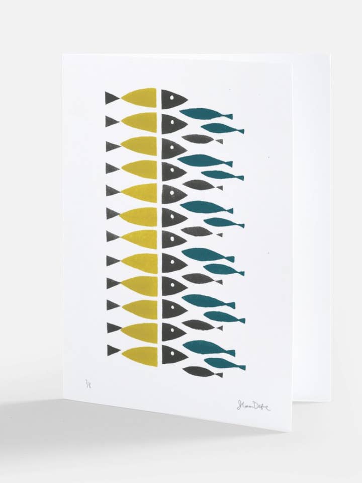 Roll Call (Fisch, Koi) -Karte für den Großhandel von Dasheprints