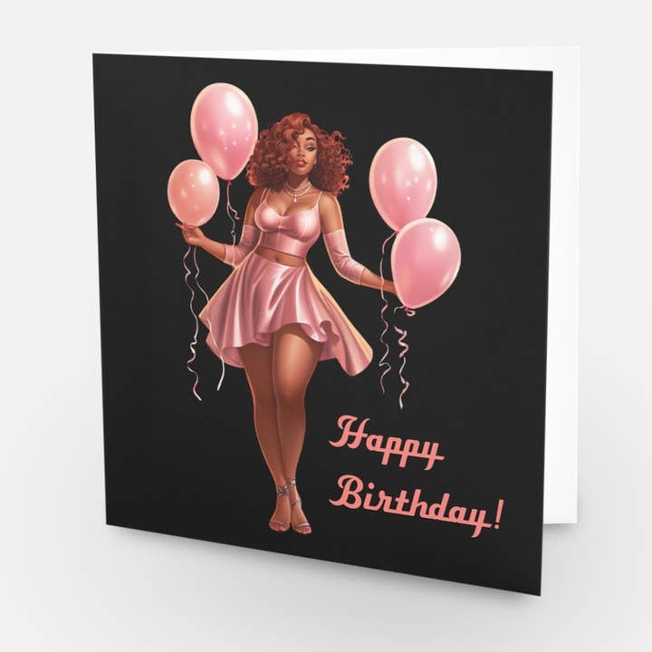 Happy Birthday Diva Card for wholesale by Fairely