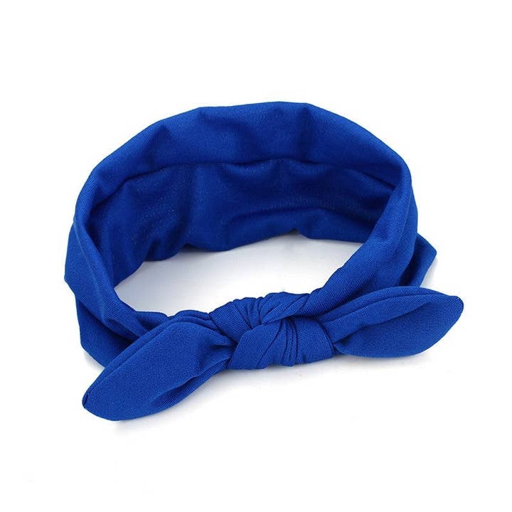 Ekartini - Wholesale Fashion headband – women's - Solid Color Fabric Bow Headband1