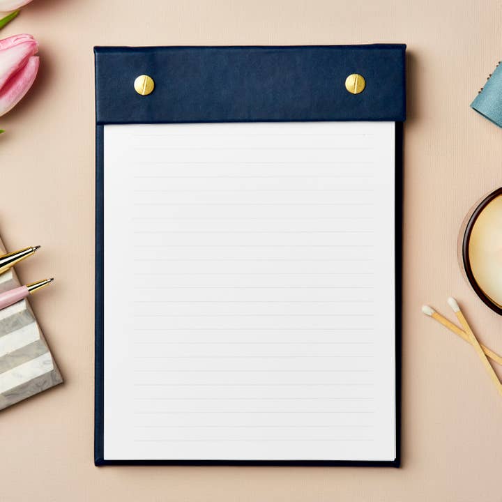 A5 Vegan Leather Refillable Notepad for wholesale by Martha Brook