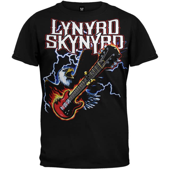 Official Store - Wholesale Screen Printed T-Shirt - Men's - Lynyrd Skynyrd - Storm Men's T Shirt