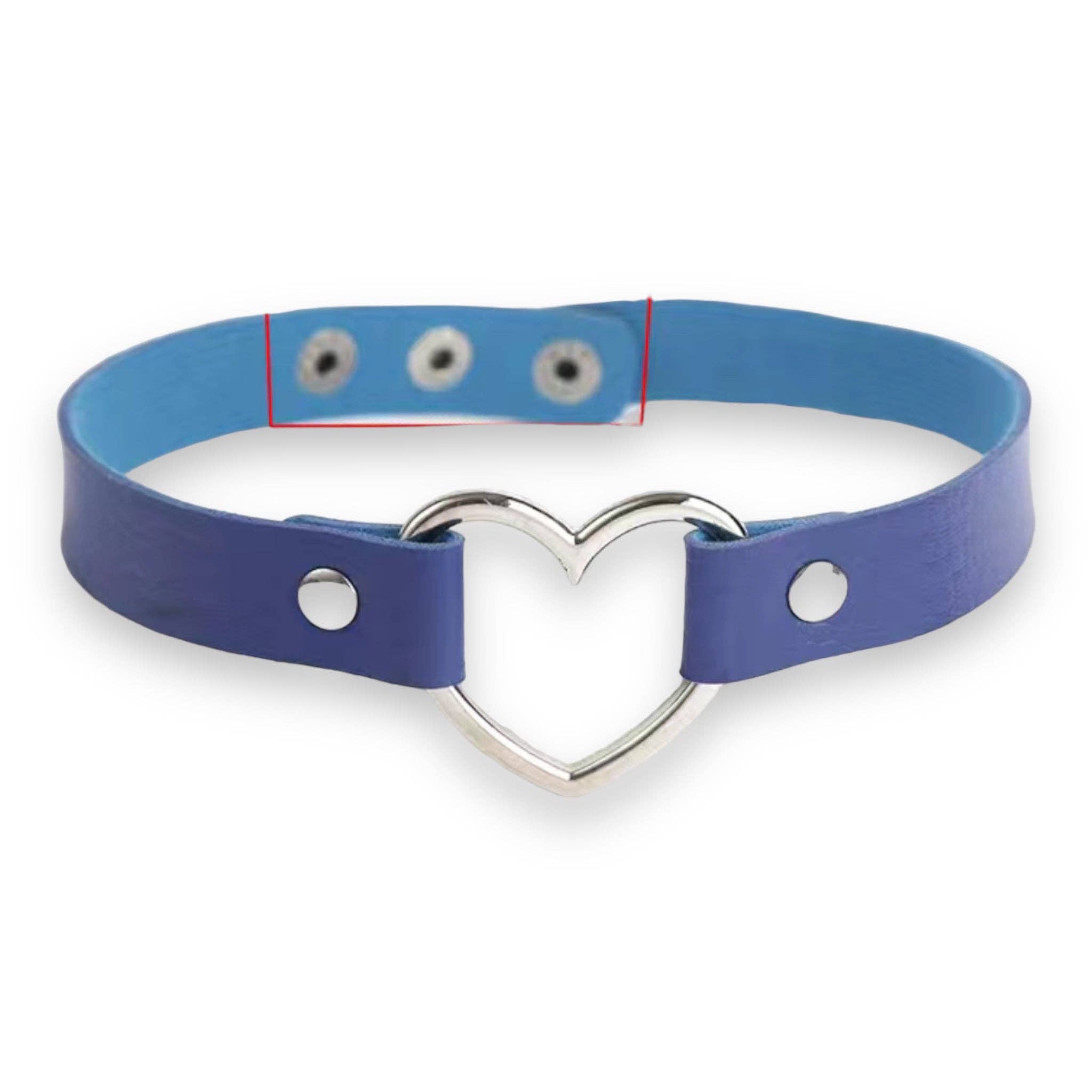 Kinky Pleasure - Wholesale Choker/Collar - Kinky Pleasure - T008 - Sexy Punk Style Choker - 12 Colors - 40cm20