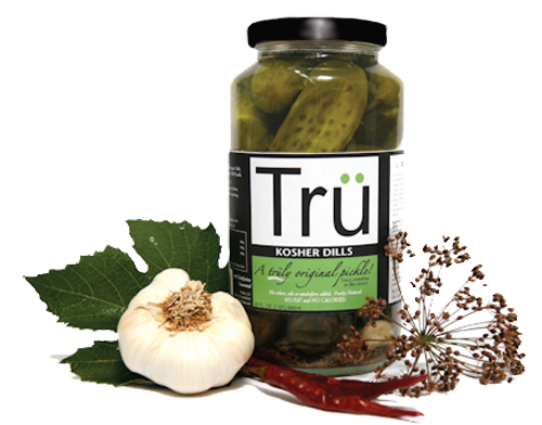 Tru Pickles - Wholesale Pickled Vegetables - Original Kosher Dill 24oz1