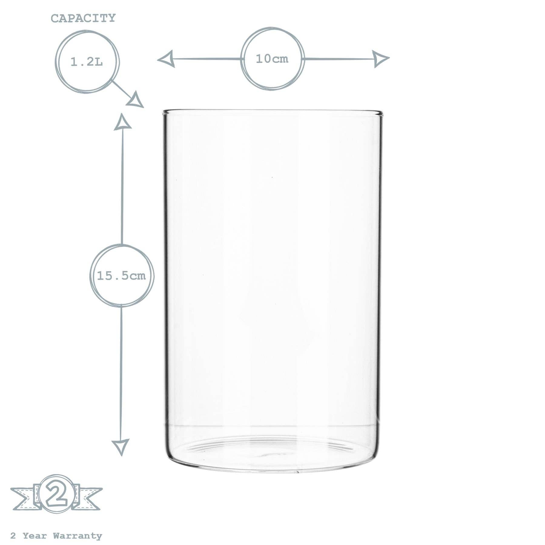 Rinkit Ltd – wholesale Jar – Argon Tableware Minimalistic Storage Jar - 1 Litre4