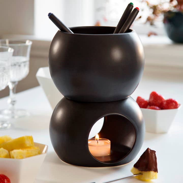 Steel Function of Scandinavia – Großhandel Gießform für Schokolade/Bonbon – INTENSIVES SCHOKOLADENFONDUE-SET
