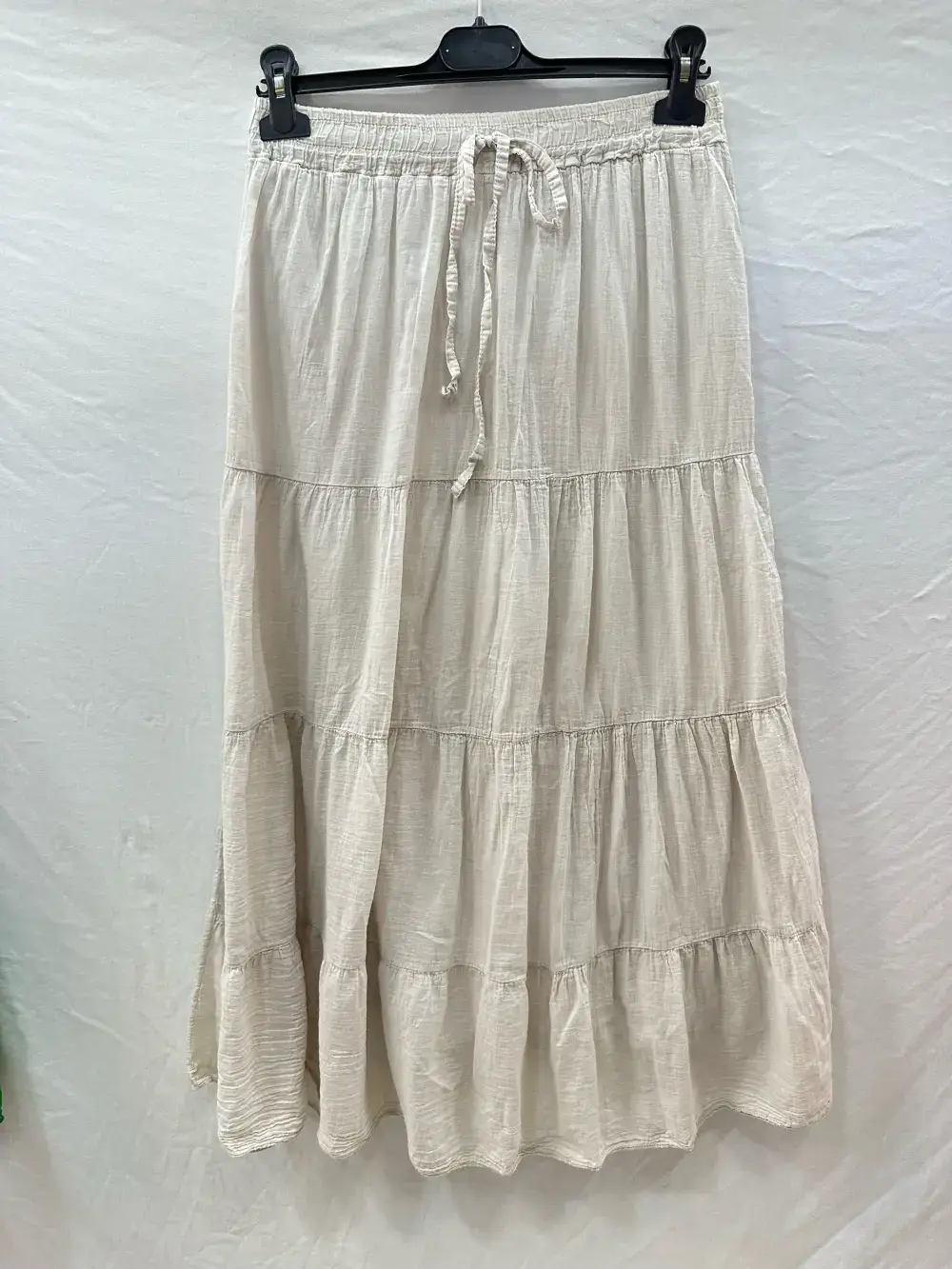 Mimi & Gogo – Engroshandel Nederdel - Dame – Lang bomuldsvoile nederdel med foer og elastik i taljen16