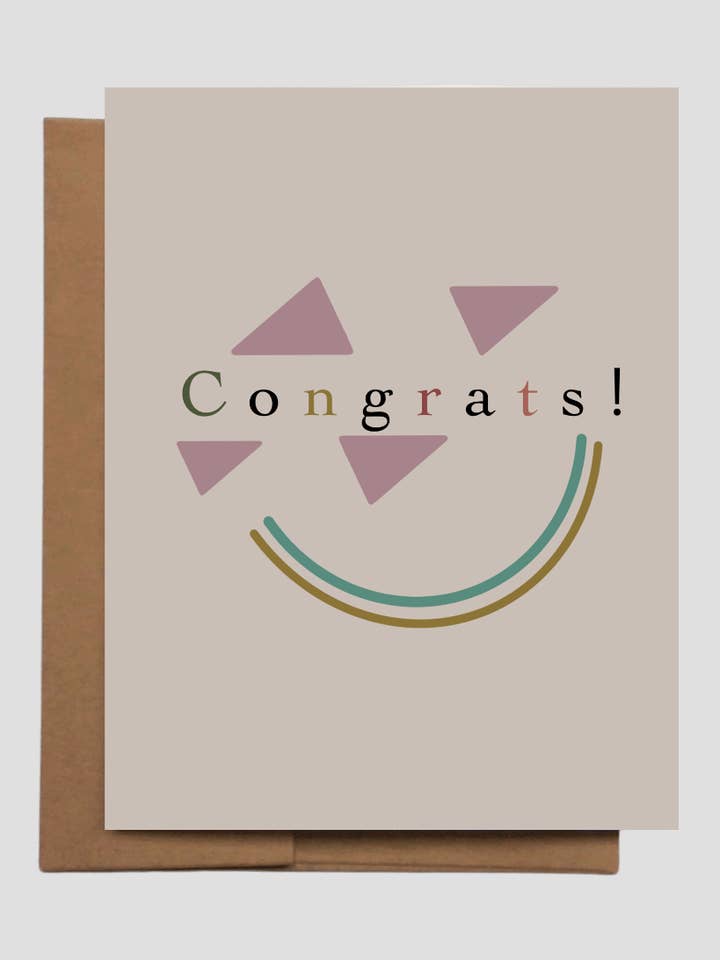 Carte « Félicitations » pour la vente par Nirie
