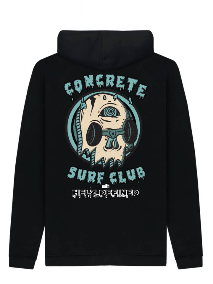 Concrete Surf Club Hoodie for wholesale by Helz Defined