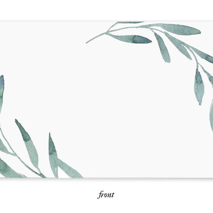 E. Frances Paper - Wholesale Stationery/Notecard Set - Olive Branch Little Notes®