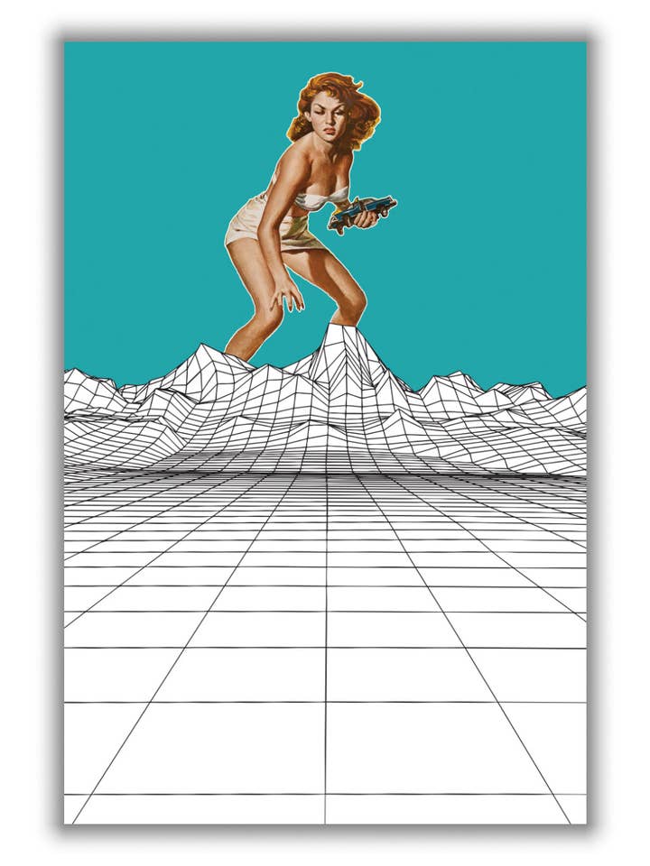 Attack in the mountains for wholesale by Stanley Print House