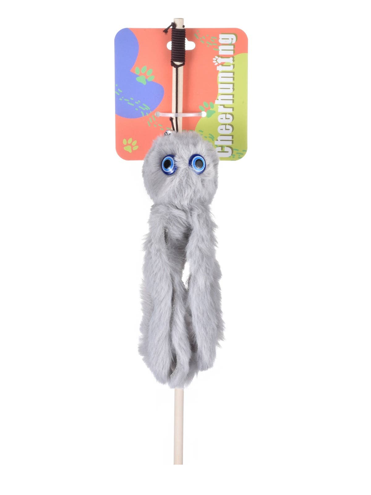 Cheerhunting - Wholesale Pet Toy - Cat - Moo - Octopus Cat Teaser Wand0