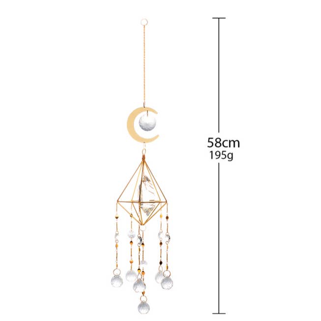 Crystolver – wholesale Suncatcher – White Quartz Chandelier Crystal Prism Suncatcher