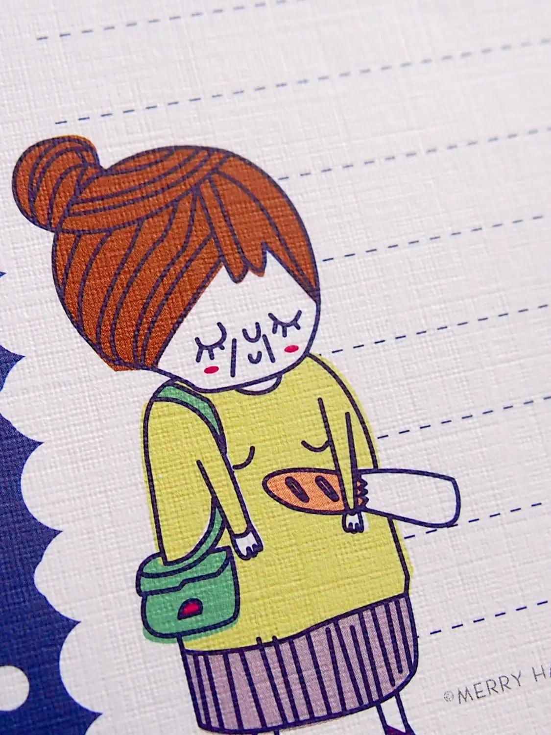 Merry Happy Studios - Wholesale Notepad - Nona Shopping Notepad2