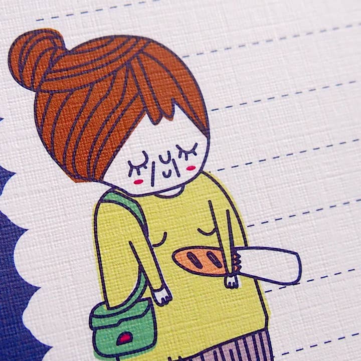 Merry Happy Studios - Wholesale Notepad - Nona Shopping Notepad2