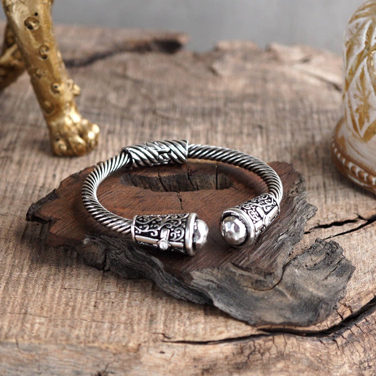 PennyLine inc - Vente Bracelet jonc - Sérénade Argentée – Collection de Bracelets Bohème9