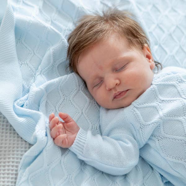 Heavenly 100% Cotton Light Blue Met Set for wholesale on Faire3