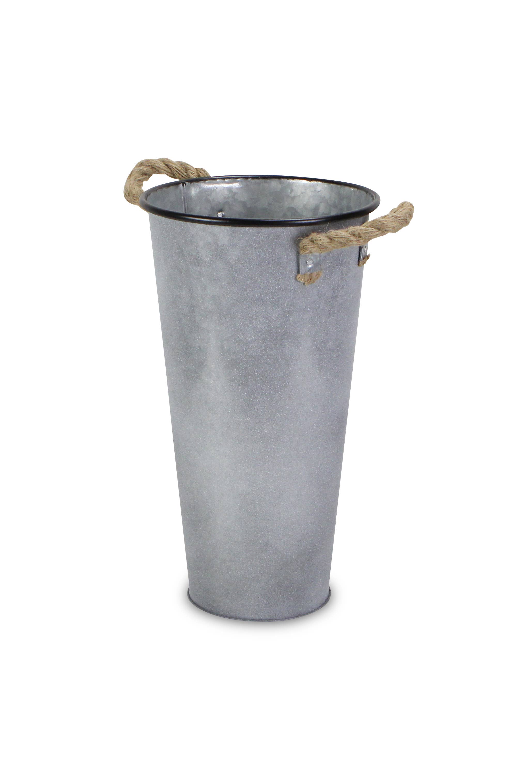 Cheungs Home Decor - Wholesale Bucket/Pail - Sylvie Galvanized French Style Bucket1