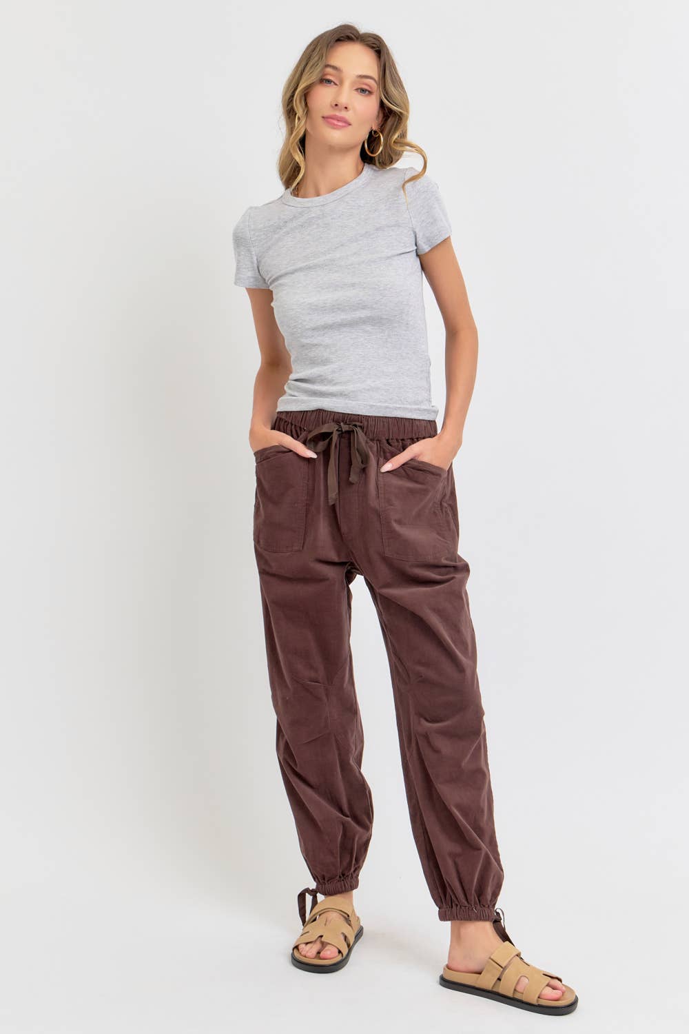 Sweet Lovely by Jen – wholesale Lounge Sweatpants/jogging bottoms – Women's – CORDUROY PULL-ON-PANTS/JOGGER18