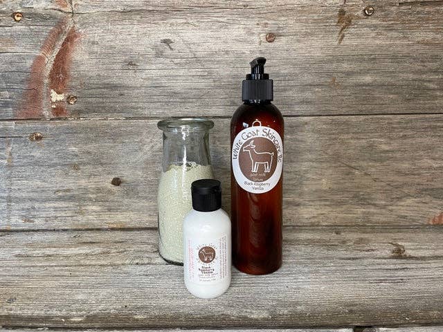White Goat Skincare LLC - Wholesale Hand & Body Lotion - Black Raspberry Vanilla goat milk lotion1