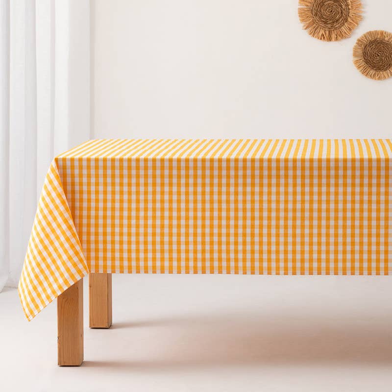 GAMUSI – wholesale Duk – Fläckbeständigt vaxdukstyg med vichy-rutigt bomullsmönster38