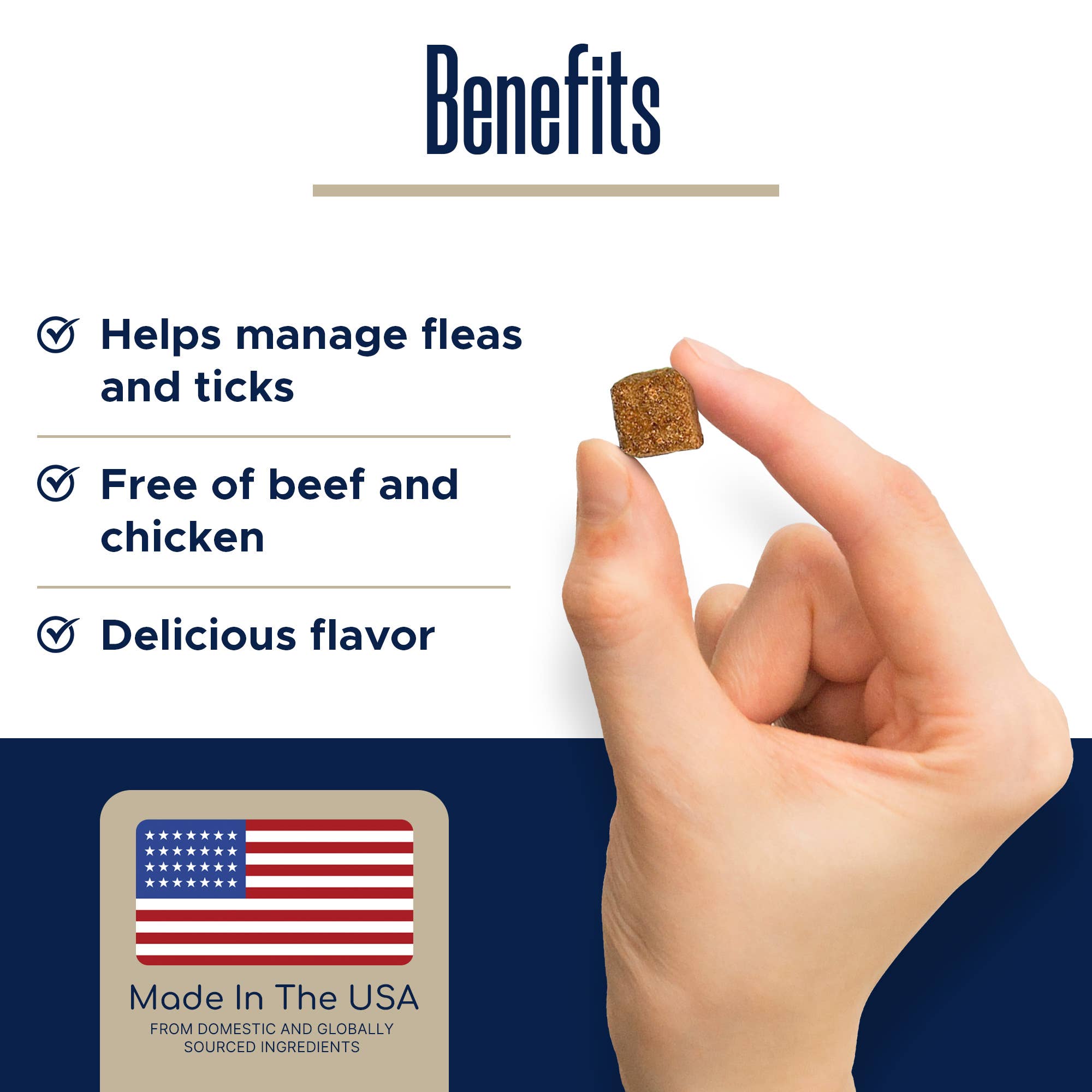 Chew + Heal - Wholesale Pet Supplement - Dog - PB Flavored Flea & Tick Soft Chews for Dogs4