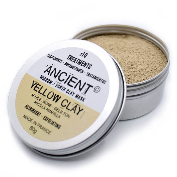 Yellow Clay 80g for wholesale by Ancient Wisdom