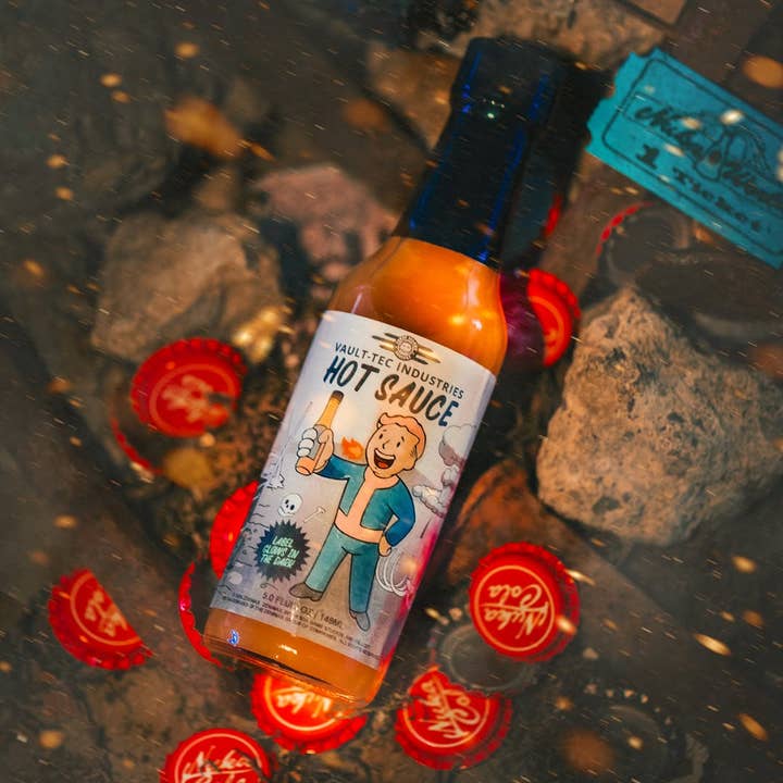 Coney Island Saucery - Wholesale Hot Sauce - Fallout Vault-Tec Industries Hot Sauce 5oz
