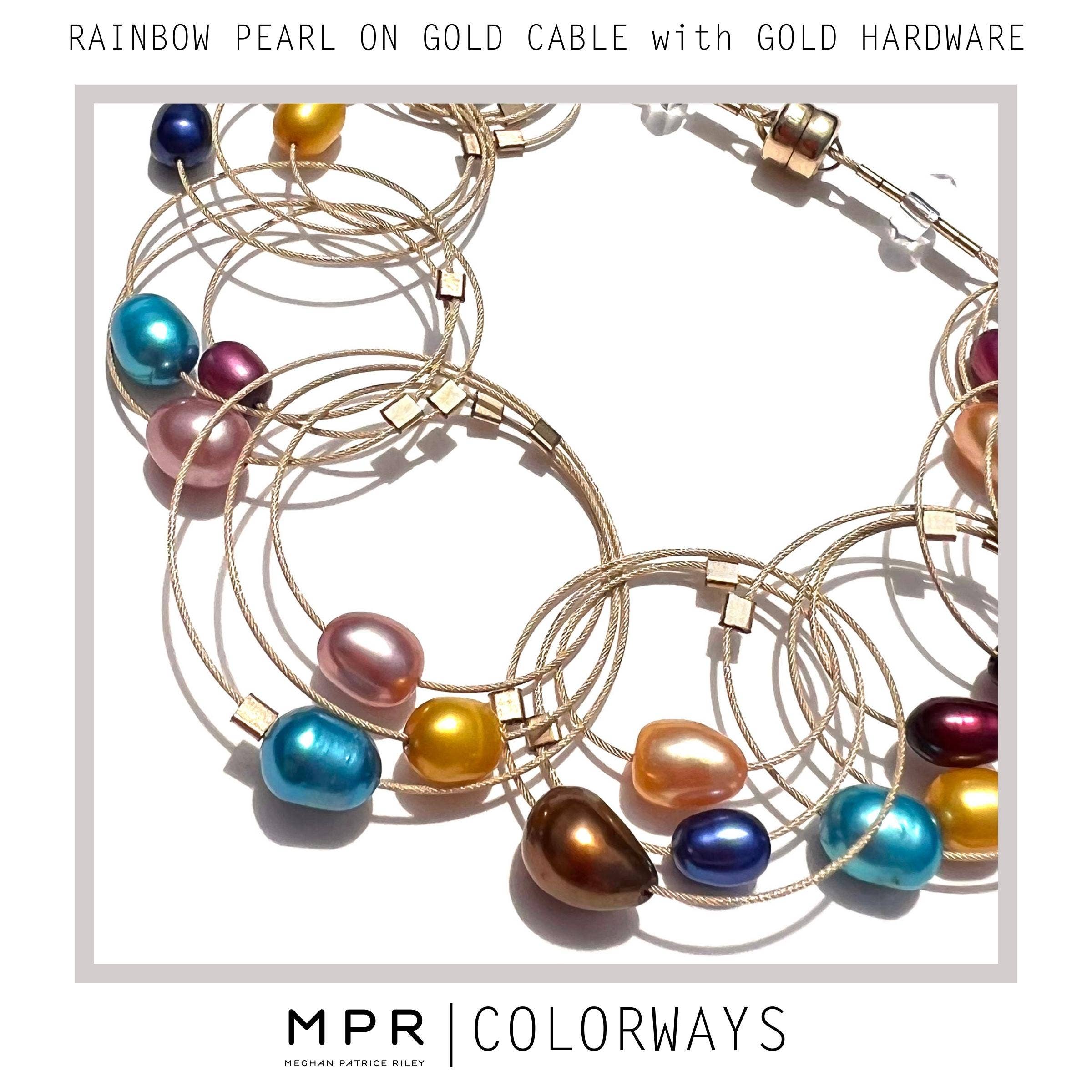 Meghan Patrice Riley – Colar de elos e correntes por atacado – Colar Flow de 18"23