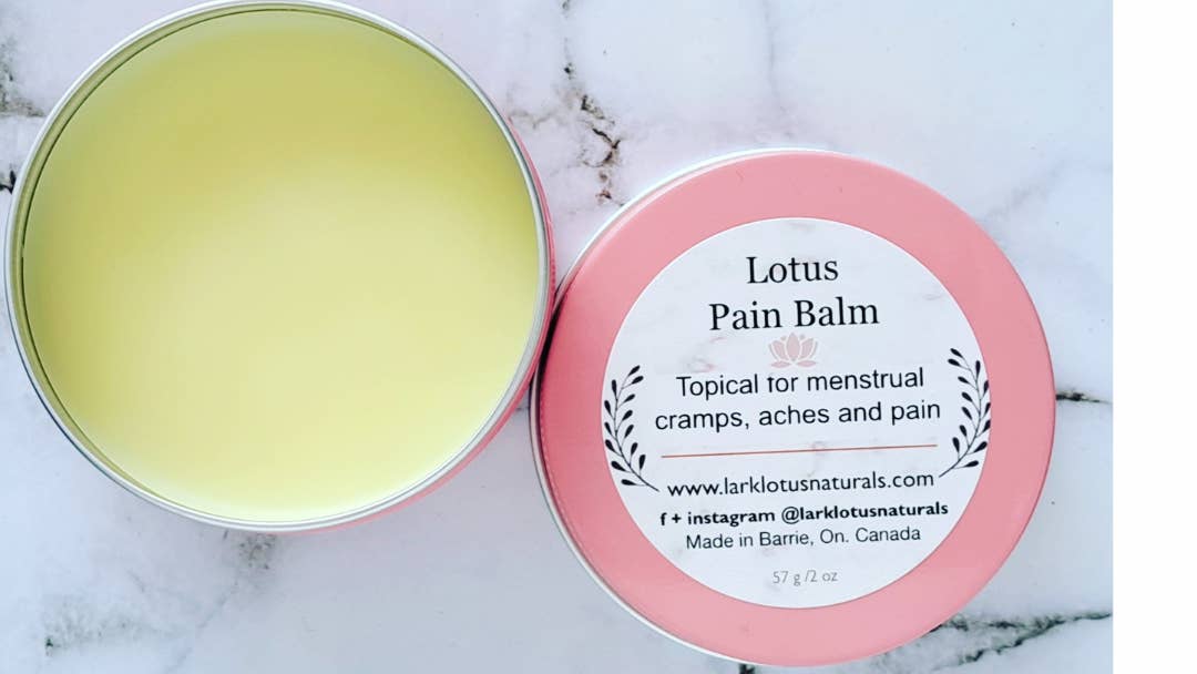 Lark & the Lotus - Wholesale Solid Lotion - Lotus Pain Balm