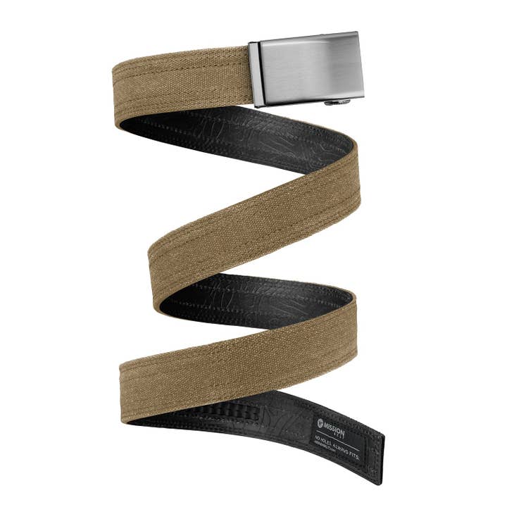 40 mm ALPHA Tan pour la vente par Mission Belt