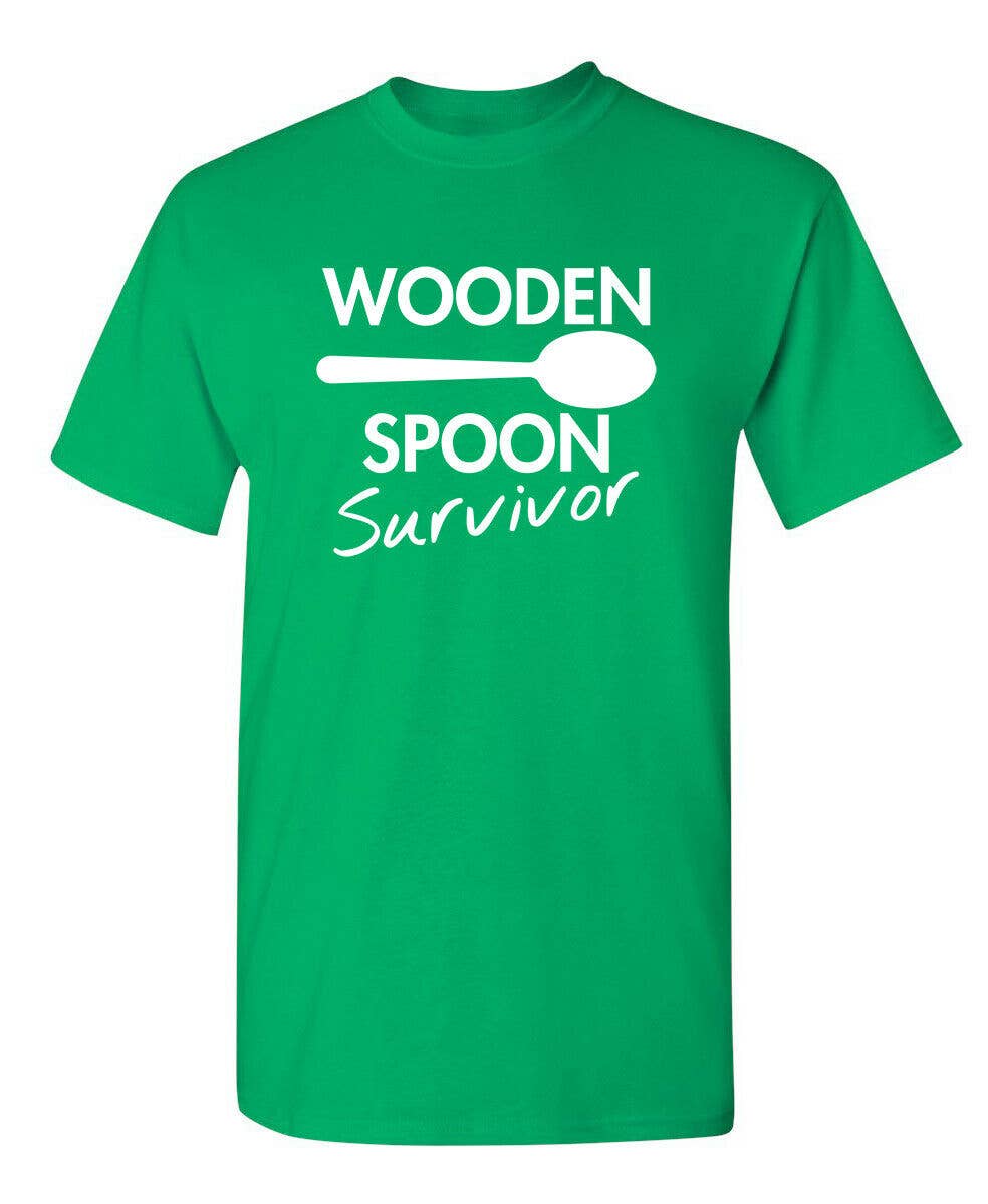 Feelin Good Tees - Wholesale Screen Printed T-Shirt - Unisex - Wooden Spoon Survivor1