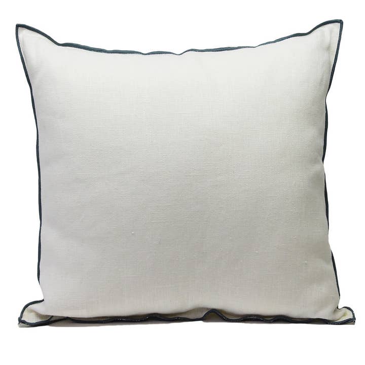 Giardino Segreto - Wholesale Throw/Decorative Pillow - Pure linen cushion CORDONCINO