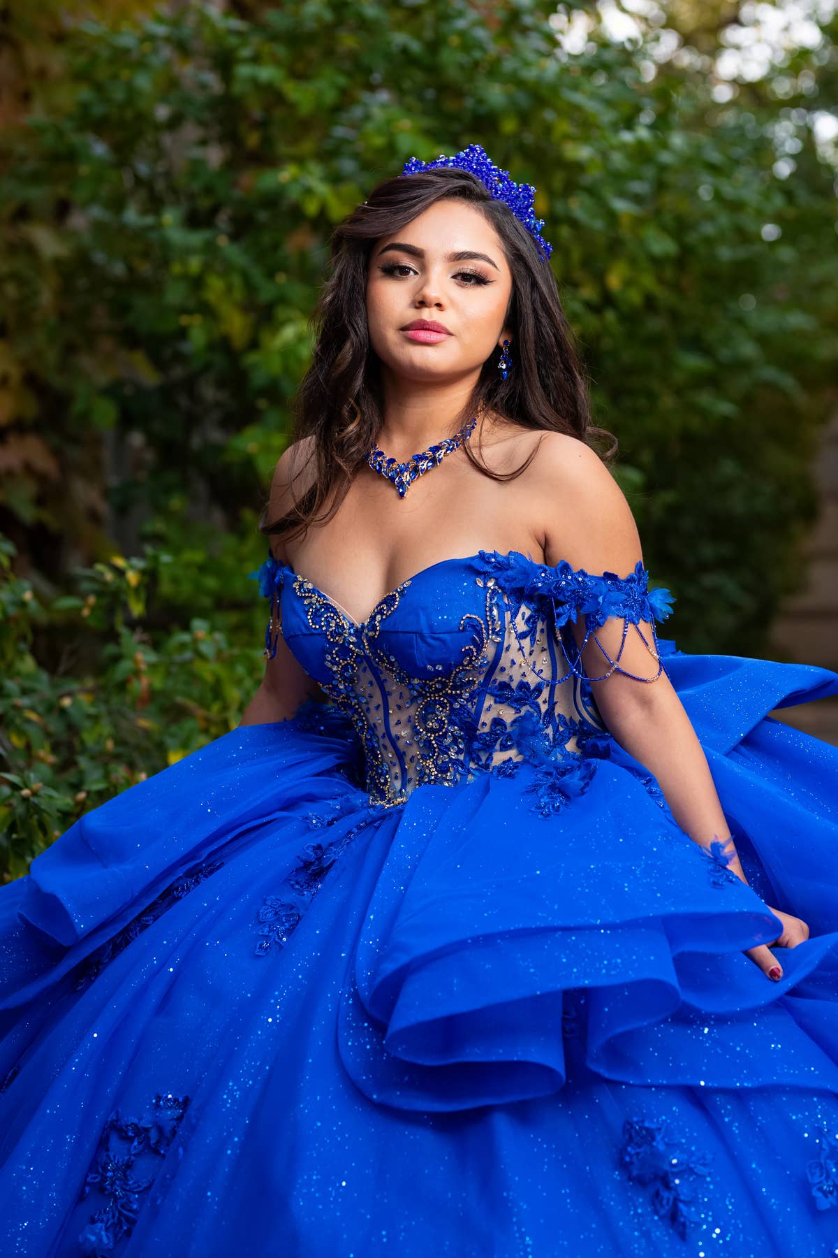 Chicas - Wholesale Formele jurk - Dames - Schouderloze quinceañera-jurk met korset CHF313223