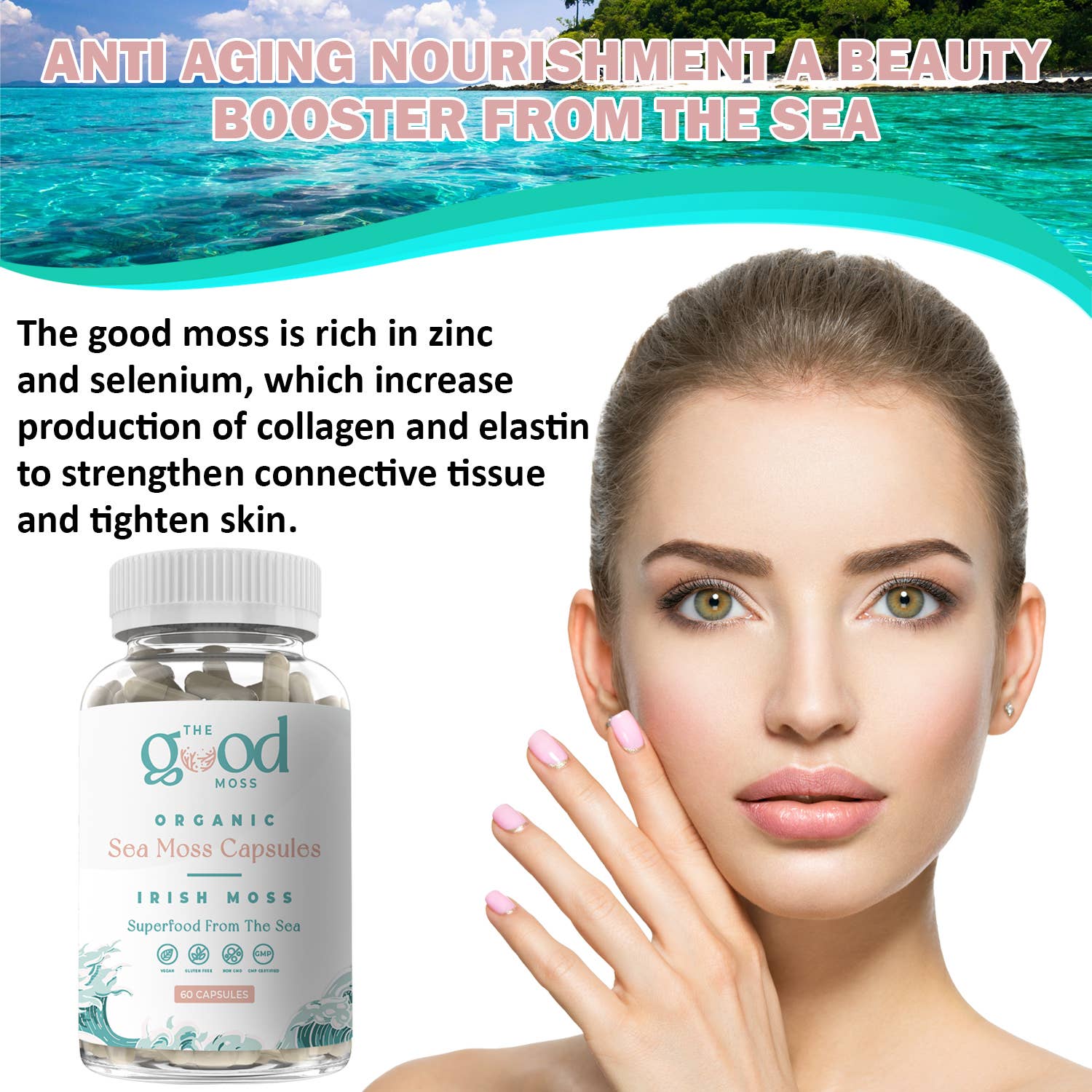 The Good Moss - Wholesale Oral Supplement/Vitamin - Sea Moss Capsules2