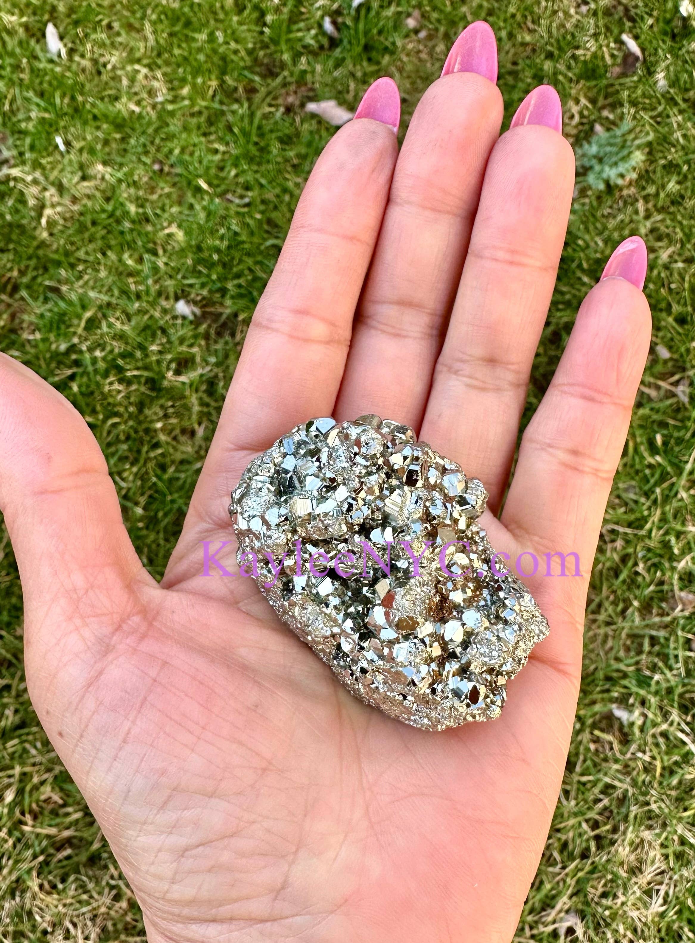 KayleeNYC - Wholesale Spiritual Stone/Crystal - 2 lbs Natural Pyrite Specimen Crystal3